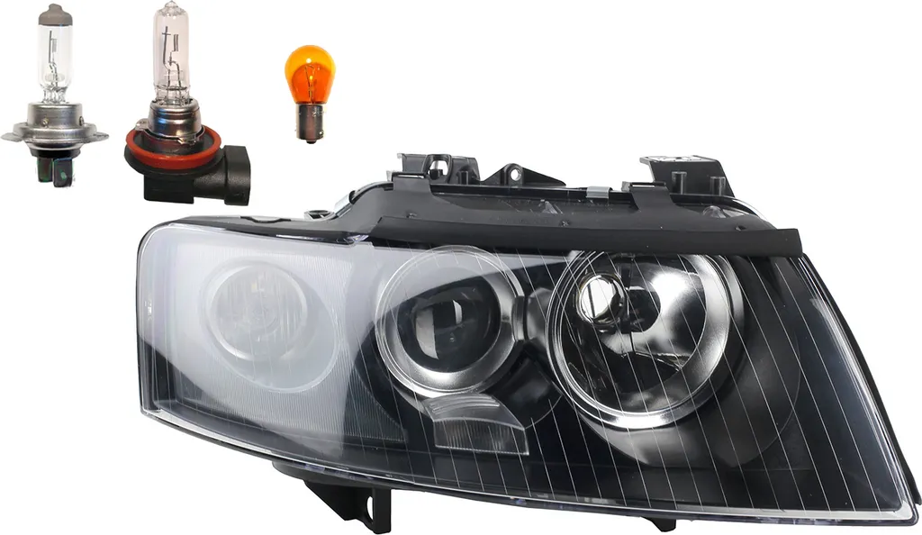 Ricambio Faro Destro Johns Audi A4 Cabrio 2002-2005 H9/H7 Completo