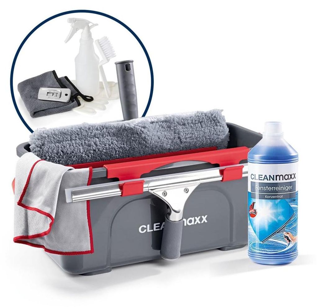 Kit de nettoyage pour vitres CLEANmaxx Professional, 13 Image du produit 