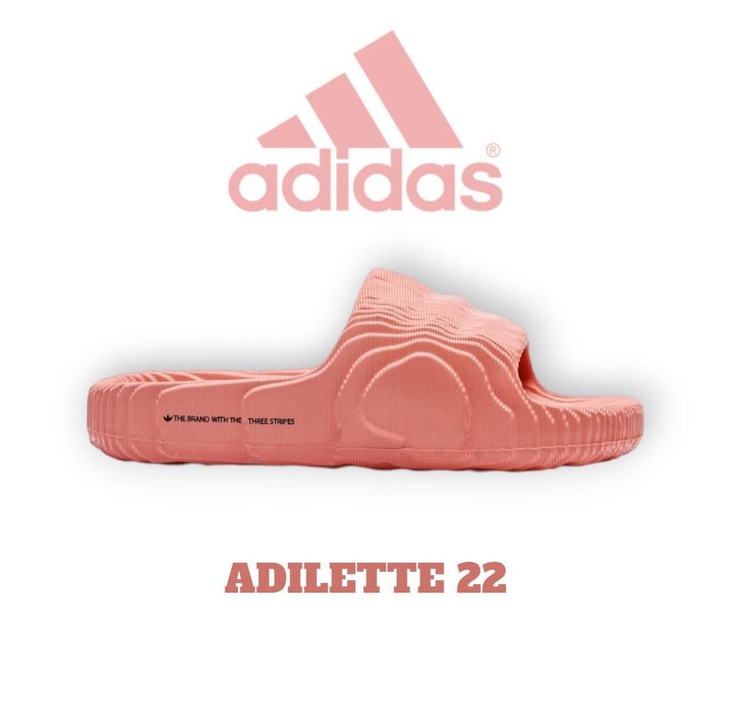Adidas Originals Adilette 22 W Badelatschen Schlappen Rosa/ Produktbild 