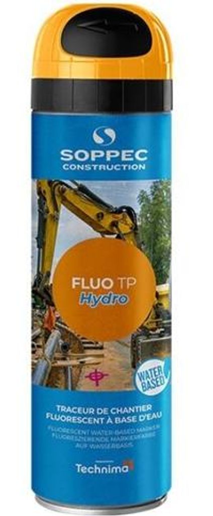 Markierfarbe Fluo TP Hydro, neon-orange, 500 ml