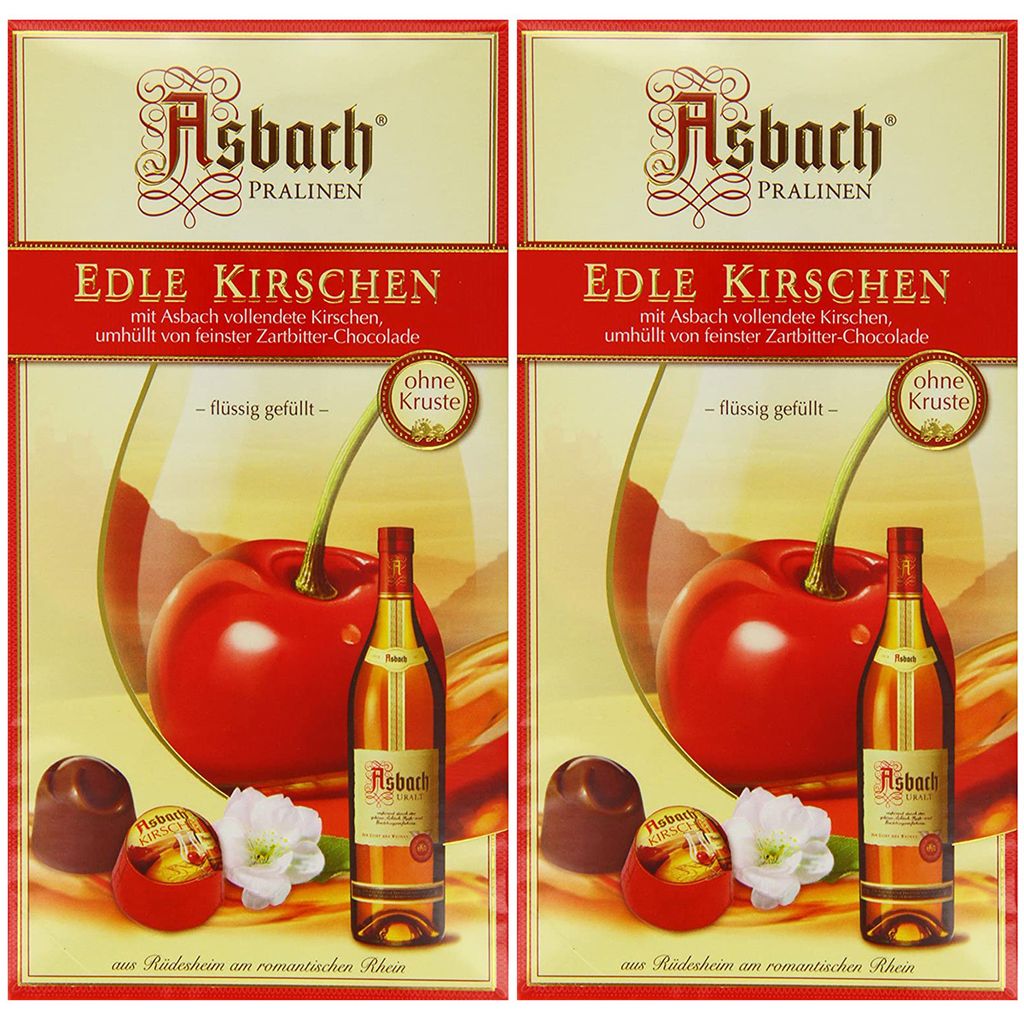 Asbach Edle Kirschen Zartbitter Pralinen verdelt mit Asbach Produktbild 