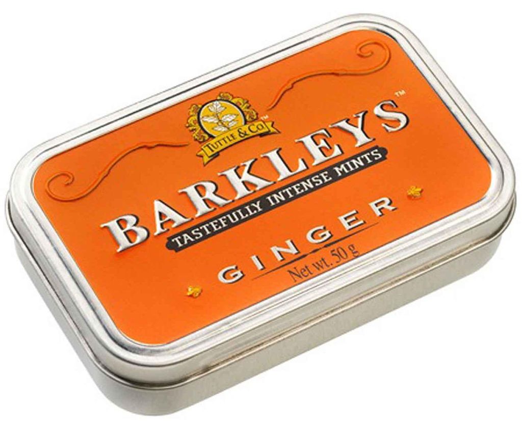 Barkleys Classic mints ginger (50 gr) Productafbeelding 