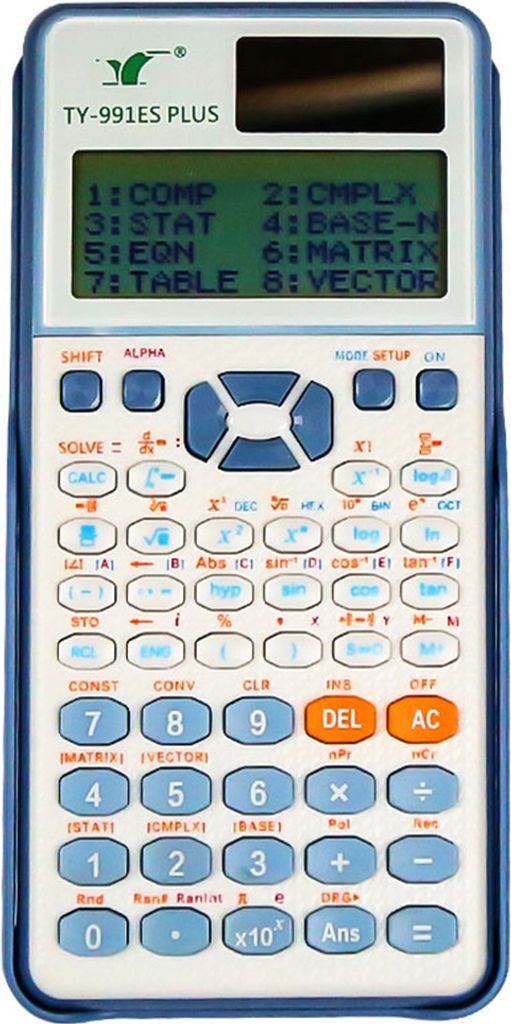 Wissenschaftlicher Taschenrechner, mathematischer Produktbild 