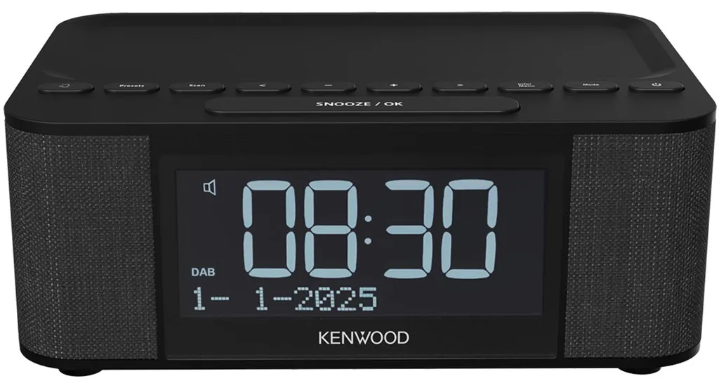 Radio-réveil Numérique DAB+ Kenwood CR-ST55DAB avec Bluetooth et Port USB