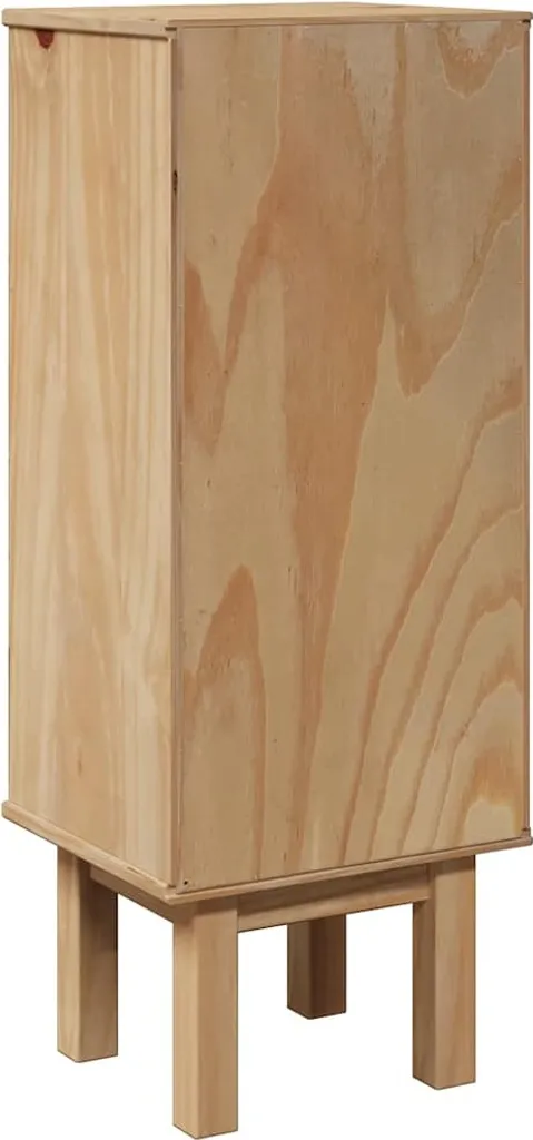 vidaXL Mobile da Bagno OTTA Pino Massiccio 35x30x90 cm - Disponibile