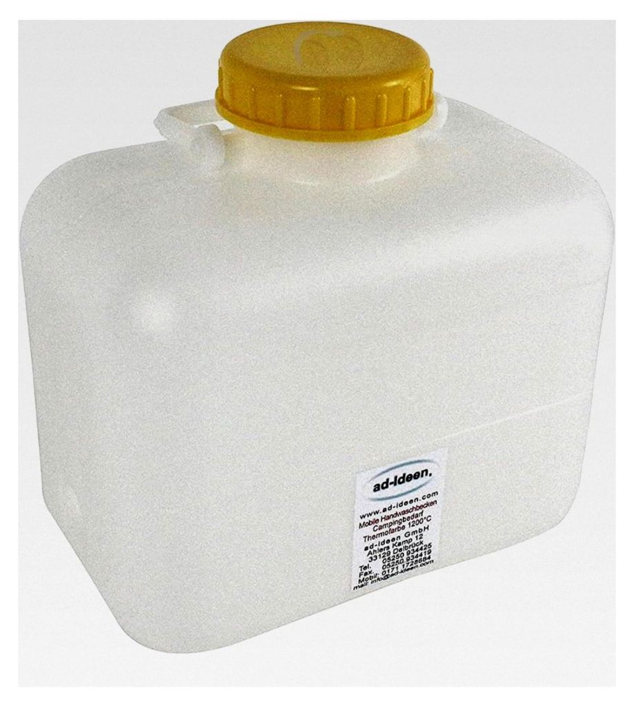 10 Liter Weithalskanister mit Deckel für Wasser