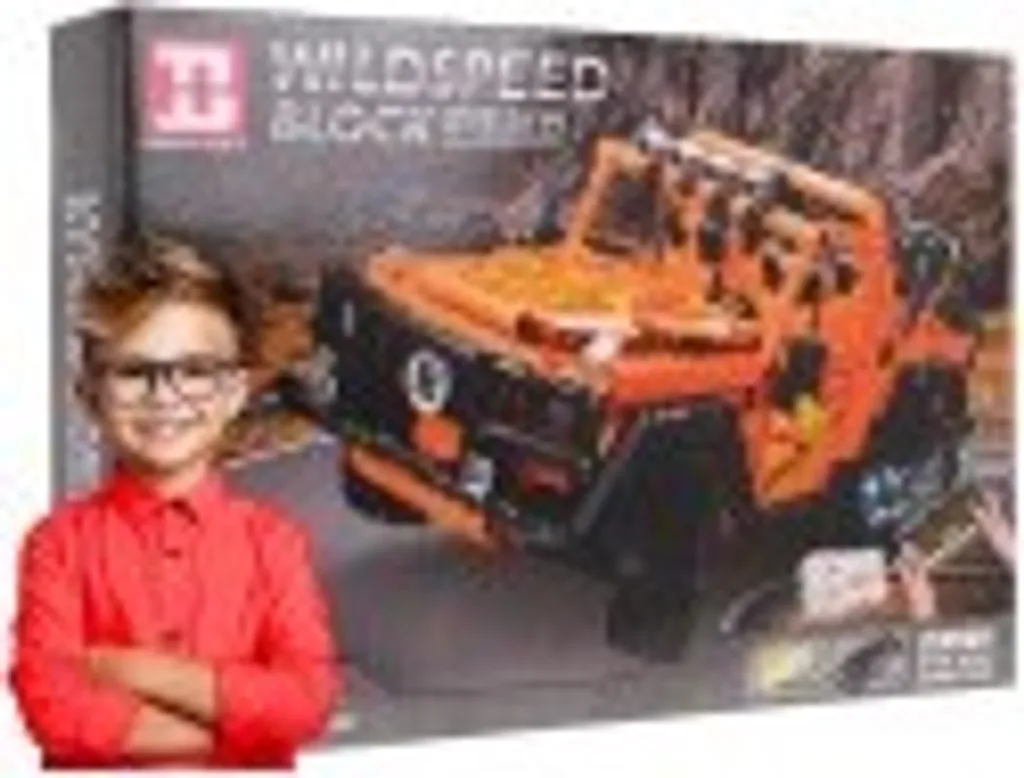 Voiture télécommandée à construire 790 pièces - Kit complet enfant