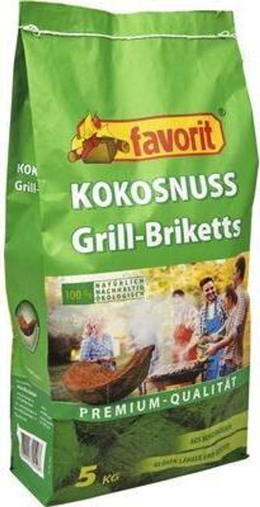 Kokosnuss-Briketts 5Kg Produktbild 