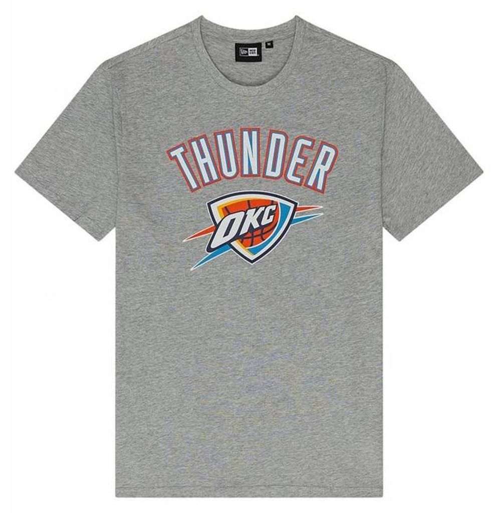 T-shirt NBA Oklahoma city thunder New Era Gris Image du produit 
