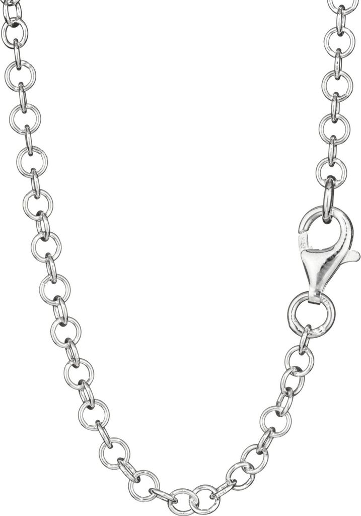 Silberkette 55cm Ankerkette rund 925 Sterling Silber Produktbild 