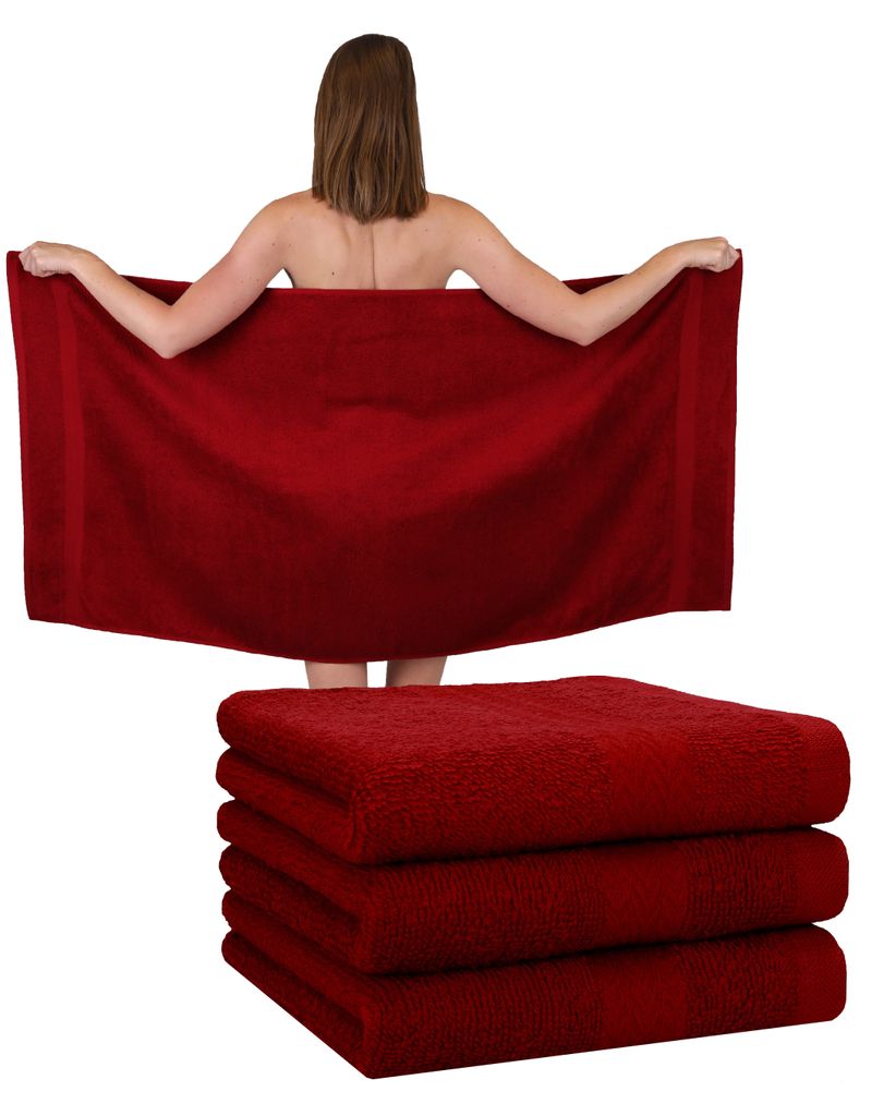 Betz 4 Stück Duschtücher 70 x 140 cm PREMIUM 100% Baumwolle Produktbild 