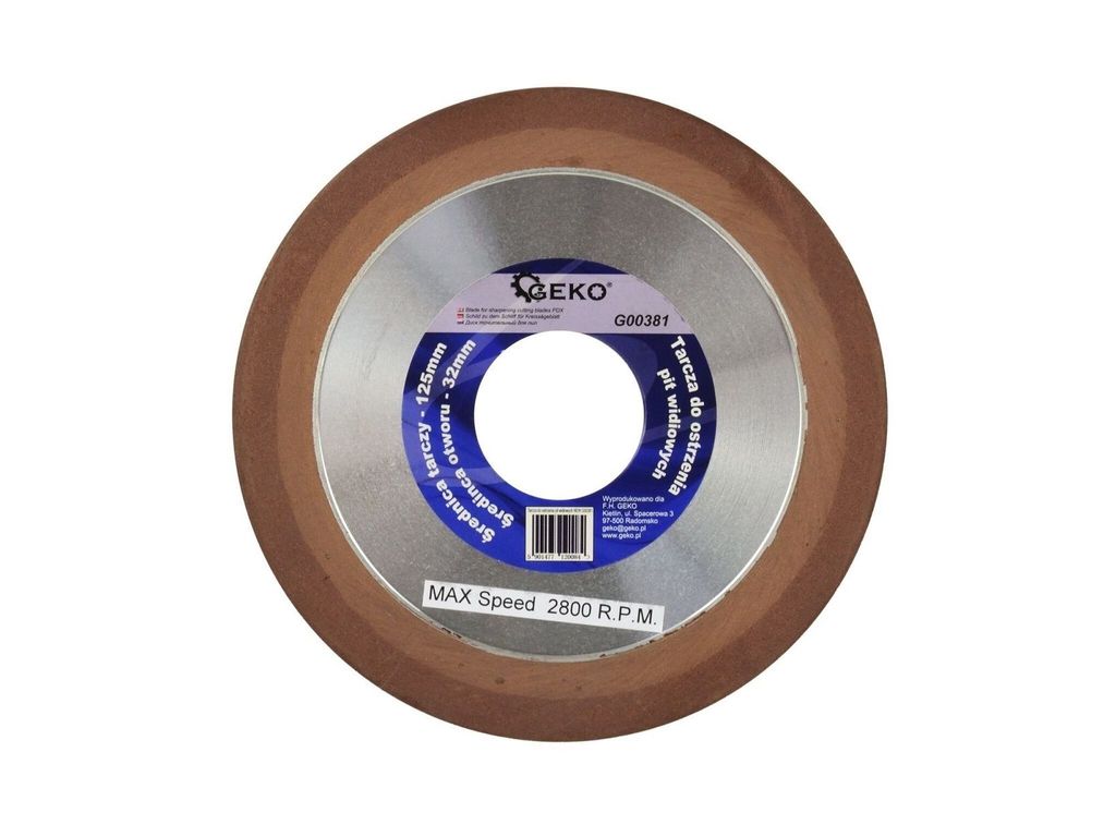 Kotúč na ostrenie pílových kotúčov 125x32x10mm 09460 Obrázok produktu 
