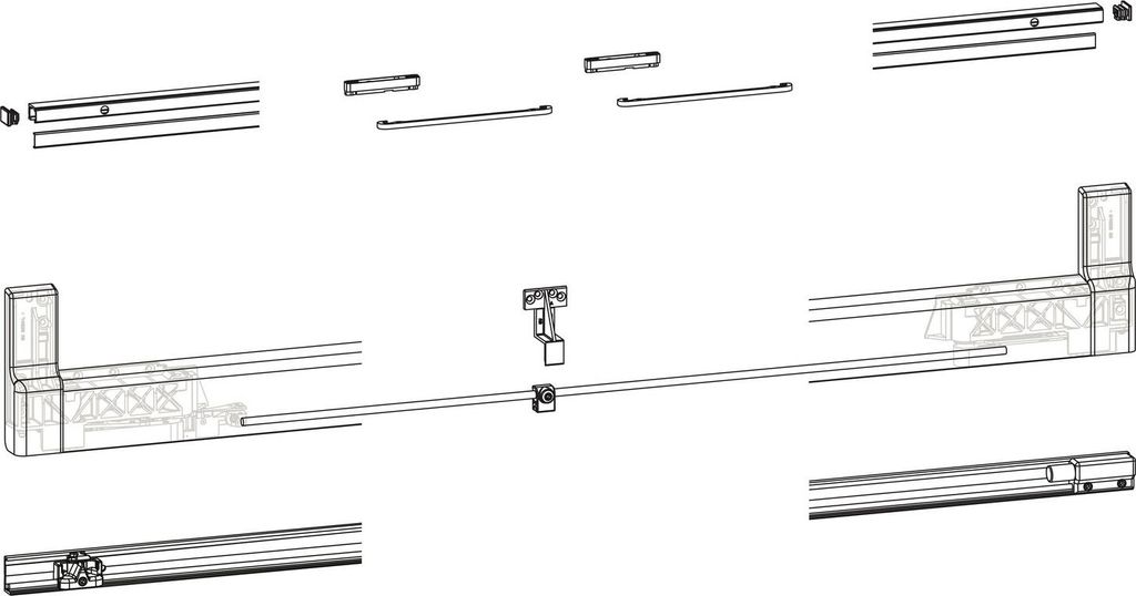 GU-966/150 PSK Profilbeutel, L=3460 mm, weiß