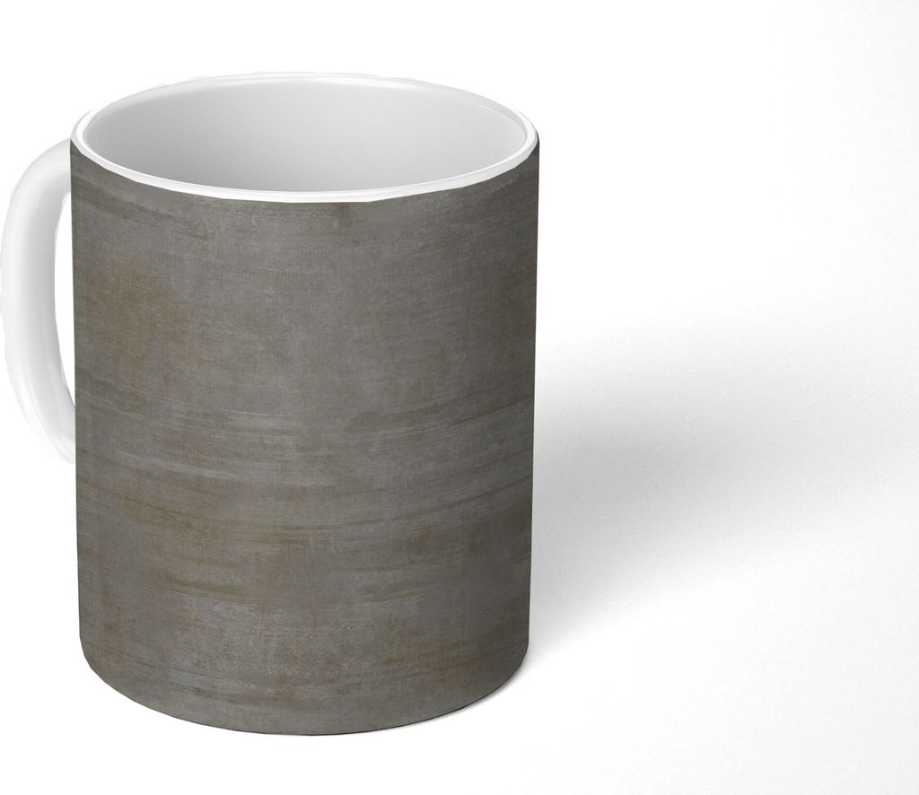 MuchoWow Tasse Kaffeetasse Kaffeebecher 350 ml Struktur - Beton - Stein - Muster Teetasse - Fototasse - Becher - Keramikbecher - Teebecher - Kaff...