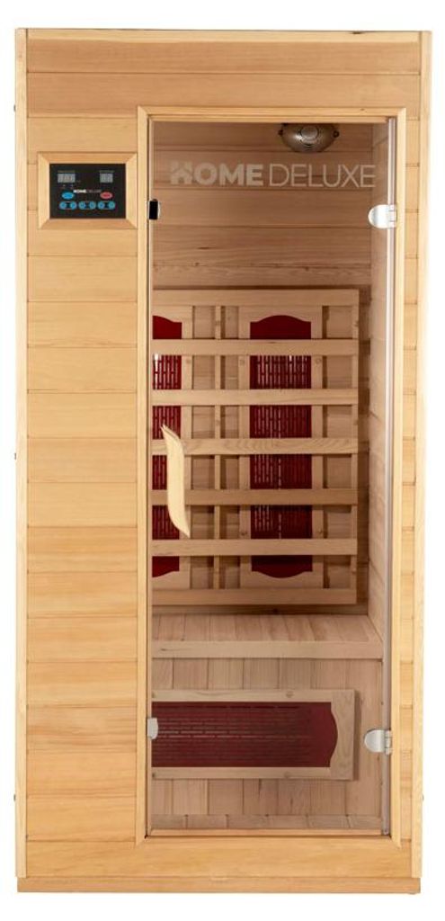 HOME DELUXE – Infrarotkabine REDSUN S - 90 x 90 x 190 cm - Produktbild 