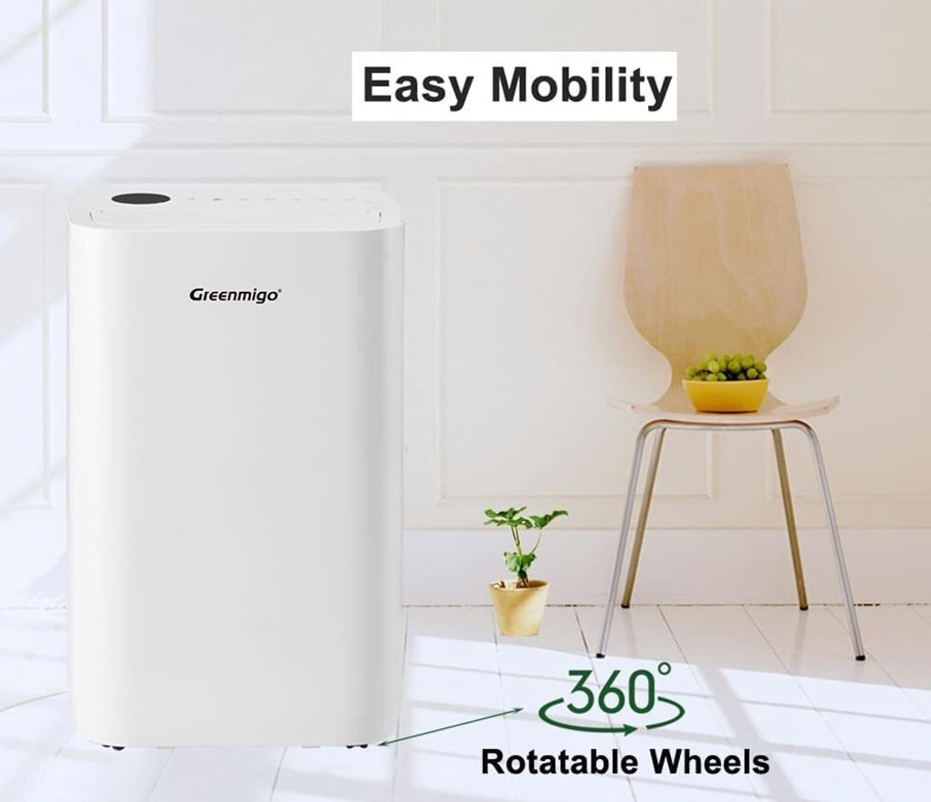 Greenmigo Luftentfeuchter ALPHA-Q25 Pro WiFi für Räume bis Produktbild 6