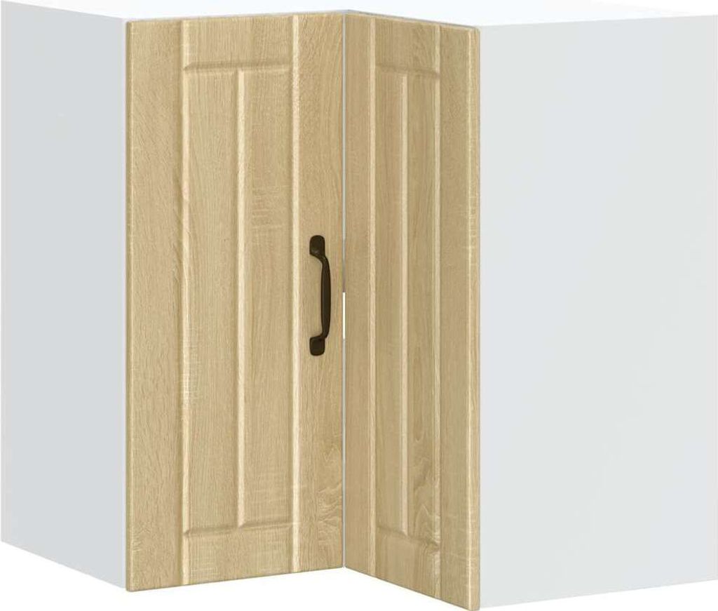 Küchen-Eckhängeschrank Lucca Sonoma-Eiche Holzwerkstoff