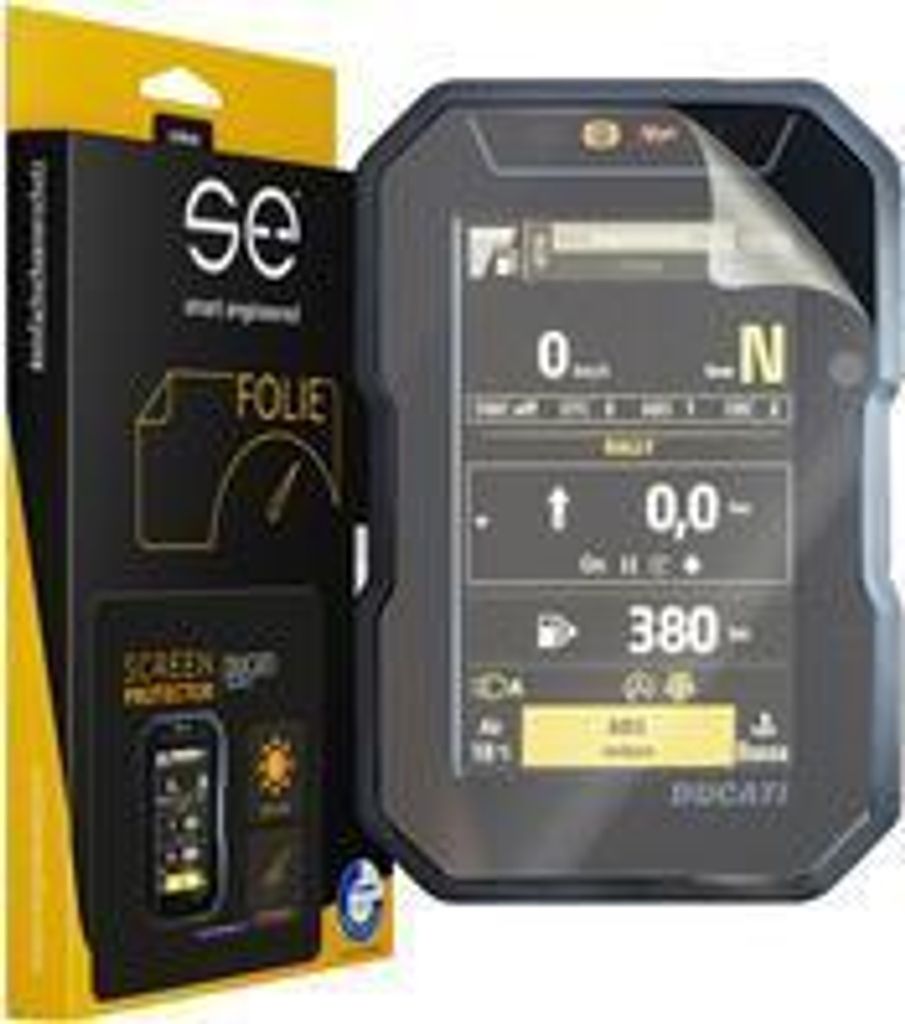 se 3D Cockpit Schutzfolie klar & entspiegelt (VPE 2) Ducati DesertX (2022+) (SE-DCP-2-0102-0181-1-M)