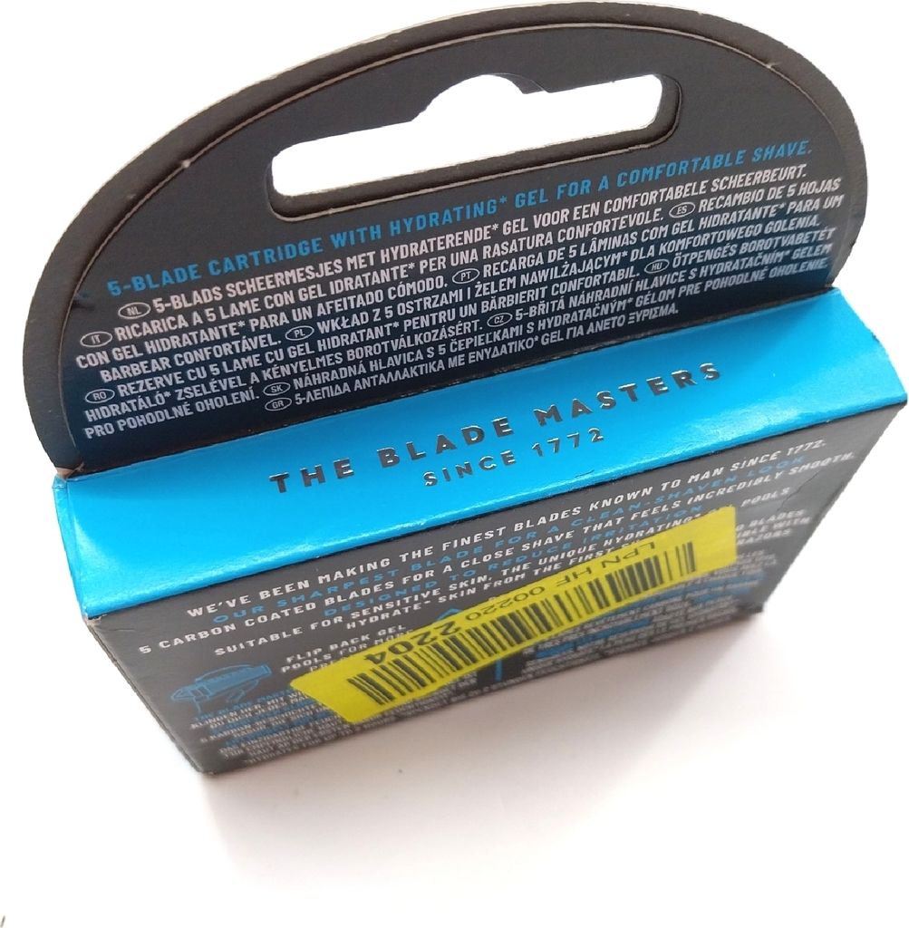 Wilkinson Sword Hydro 5 Skin Protection Razor Blades - Pack Produktbild 11