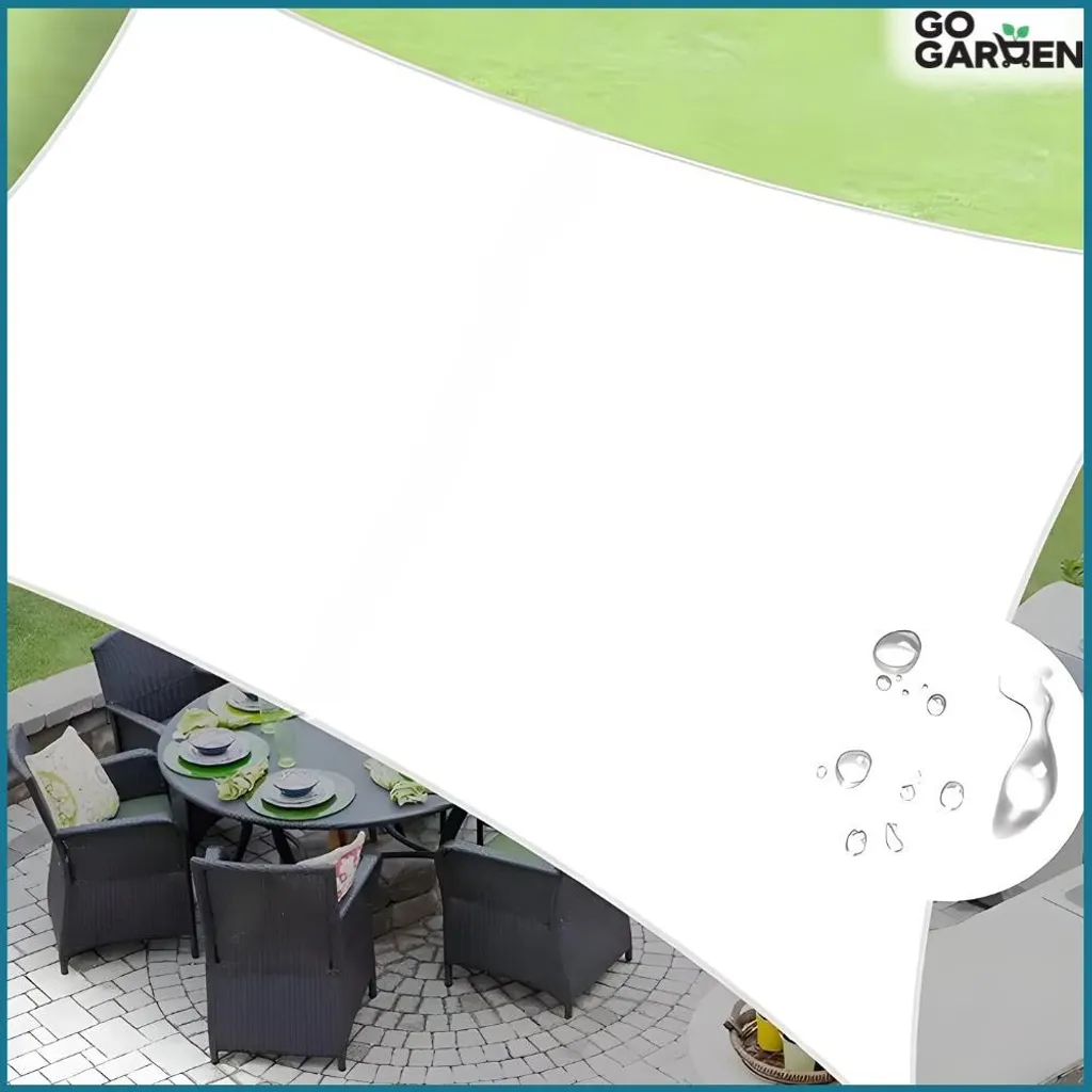 Vela Ombreggiante Zolta 3.6m x 3.6m - Tessuto Tecnico Impermeabile UV95 - 8