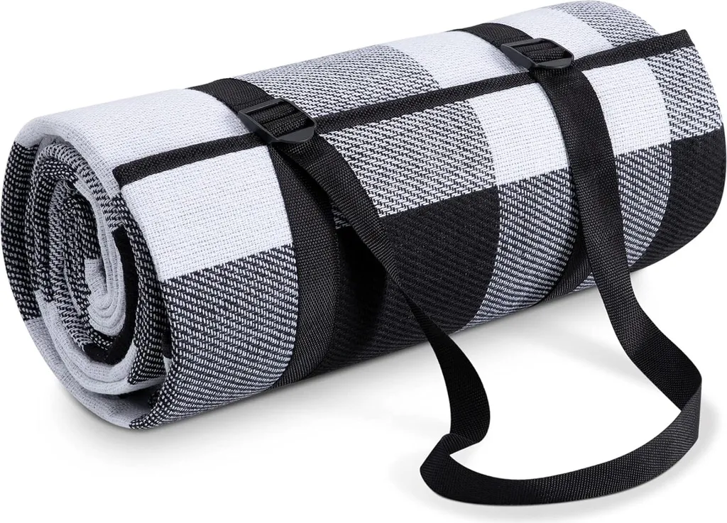 Couverture de camping légère et compacte, nappe étanche ASKSA 200x200 cm