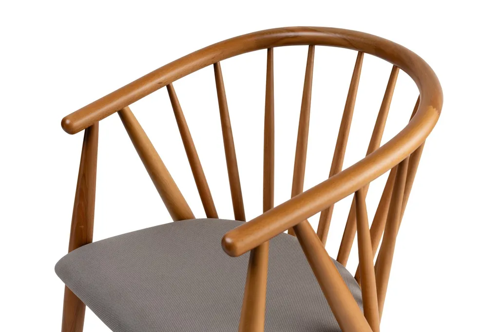 Chaise Doris en Bois de Chêne Véritable Haute Qualité Design Skye Decor - 7