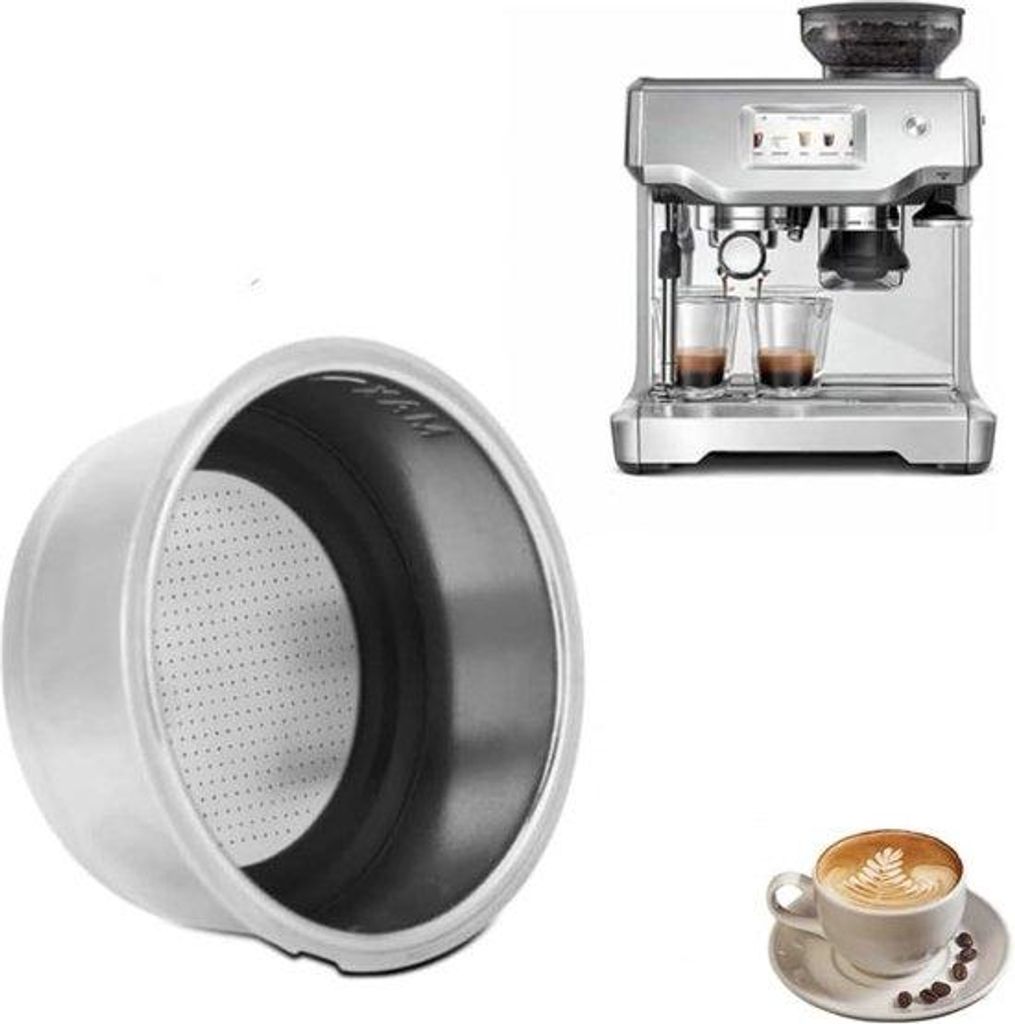 Koffiemachine-Filteraccessoire aus Edelstahl - für den Haustisch - abnehmbar