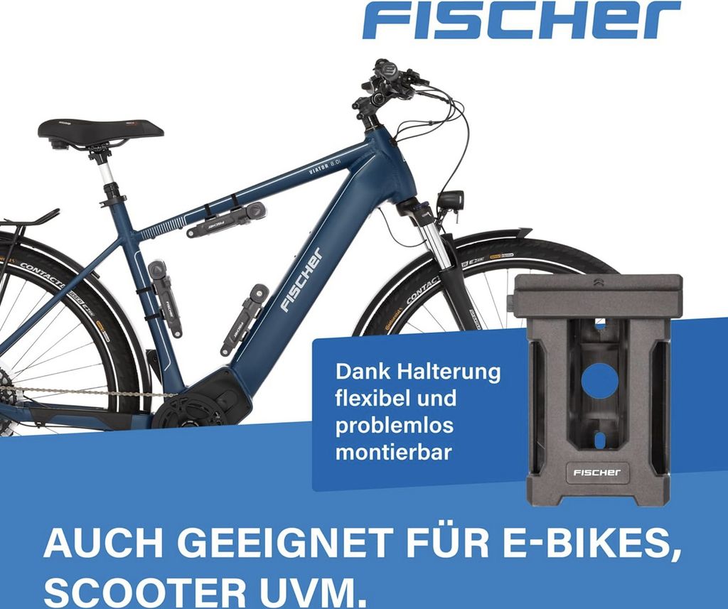 FISCHER PROTEC FN110 skládací zámek na kolo Délka: 1 100 mm Obrázek produktu 8