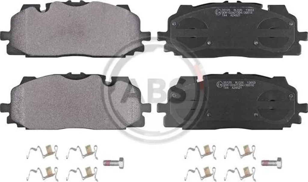 Plaquettes de frein OE 4K0698151 avec revêtement anti-bruit pour Q5 Q7