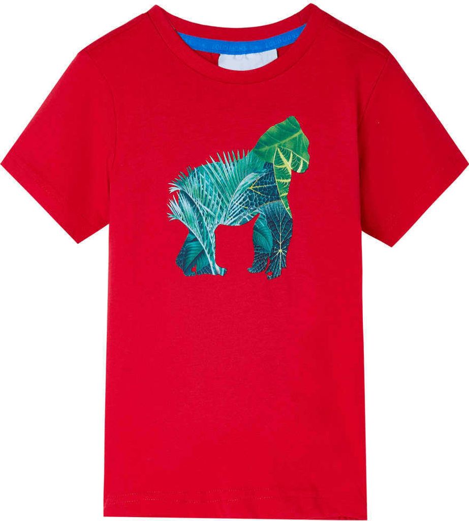 Kinder-T-Shirt Rot 140