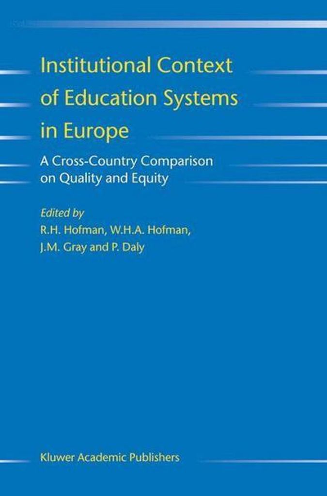 Institutioneller Kontext der Bildungssysteme in Europa