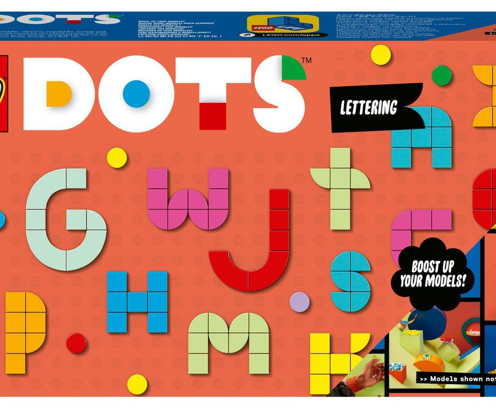 LEGO 41950 DOTS XXL set di addizione - messaggi, set Immagine del prodotto 