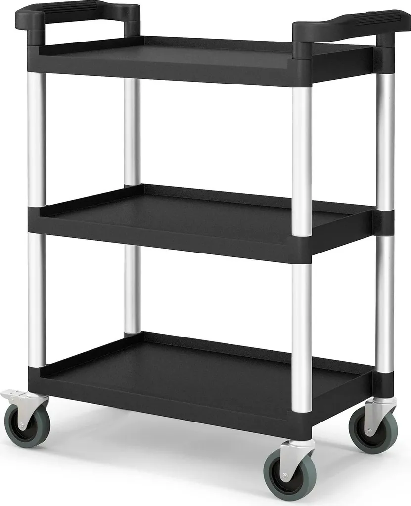 Chariot de manutention stable pour transporter sans effort jusqu'à 225kg