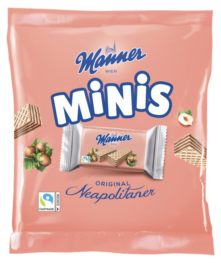 Manner Gebäck Original Neapolitaner Minis 7161000 150g Produktbild 