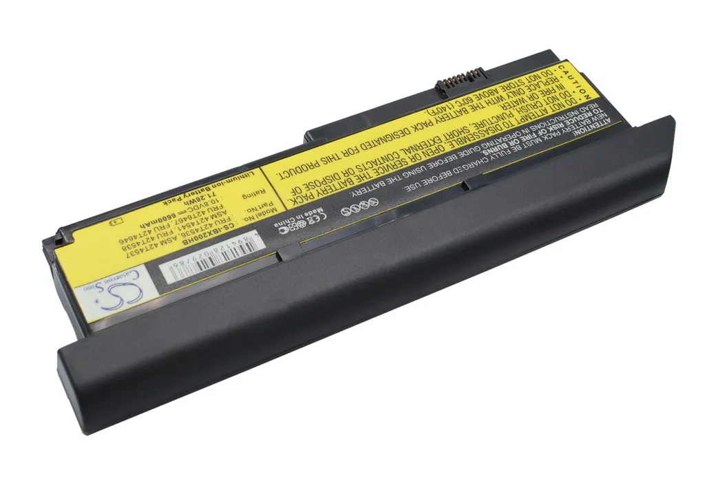 Batterie ThinkPad X200s compatible avec IBM Lenovo par TECHTEK