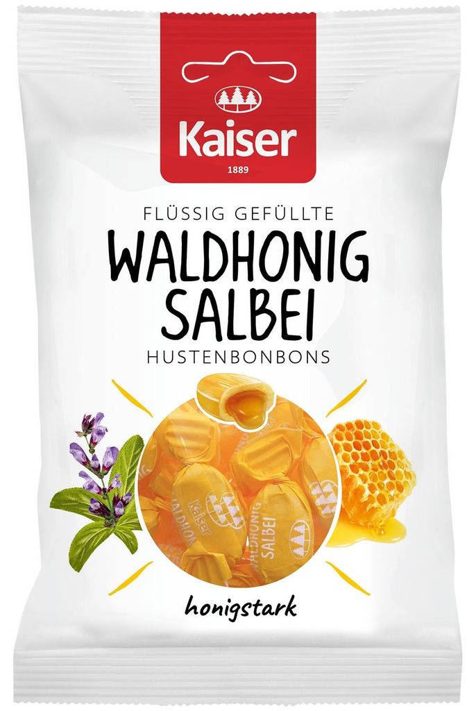Kaiser Forest Honey Sage Bonbons 90 g Immagine del prodotto 