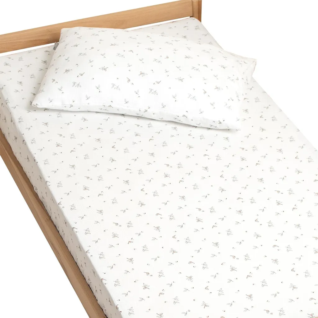 Drap-housse Melody Blanc 90x190 cm : Fini les Draps qui Glissent !