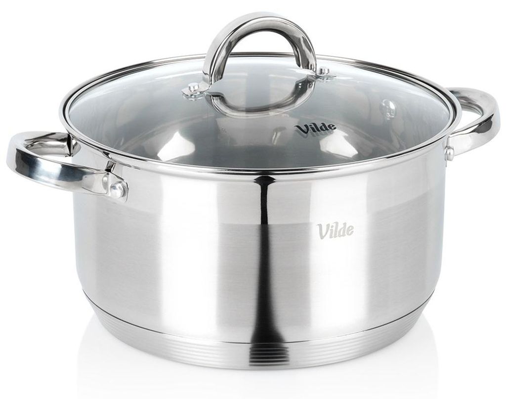 Vilde | Hrnec na indukci 5,8 l se skleněnou poklicí - Obrázek produktu 