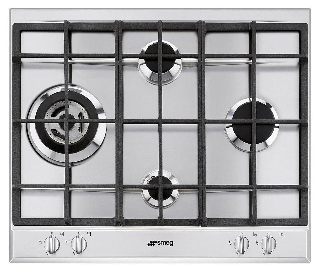 Smeg P261XGH, Edelstahl, Integriert, Gaskochfeld, 4 Produktbild 