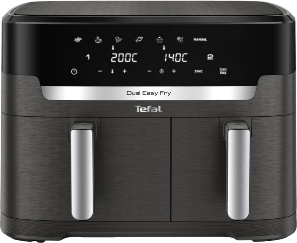 Tefal EY942H Dual Easy Fry Heißluftfritteuse Produktbild 