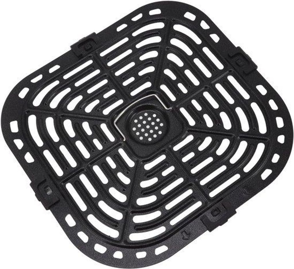 Stainless Steel Grillpan für gesunde Mahlzeiten und Mahlzeitvorbereitung - 304 Stahl-Accessoires für Airfryer - Outdoor-Camping und Küchenorgani...