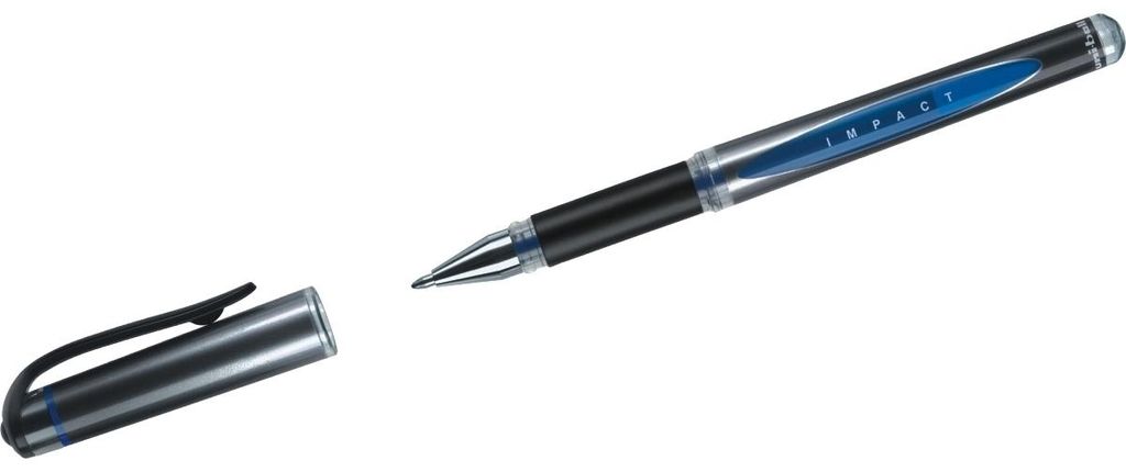 Gelschreiber UB Signo UM 153 Broad blau Packung mit 10 Produktbild 
