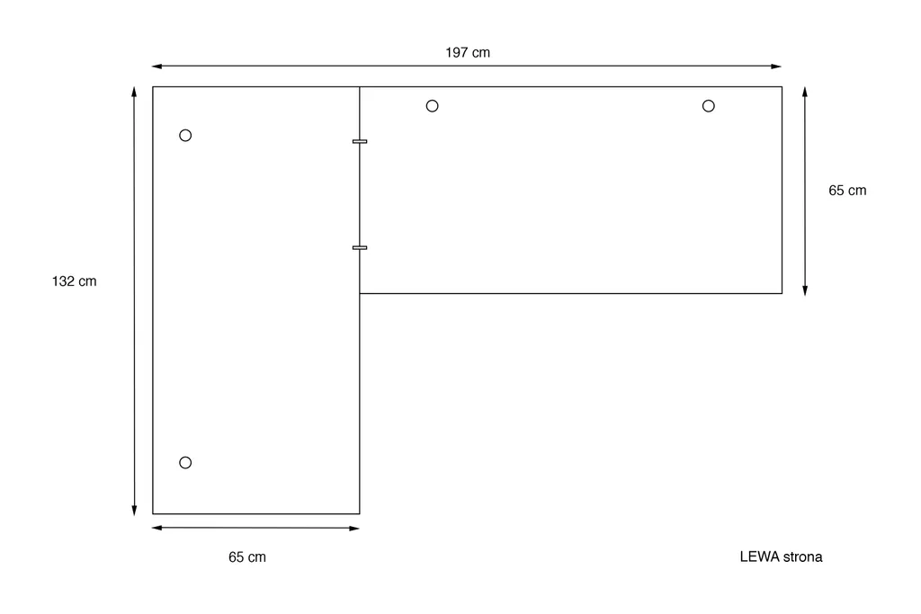Bureau d'Angle Gaming Noir 197 cm SyberDesk Pro pour Setup Multi-Écran - 7
