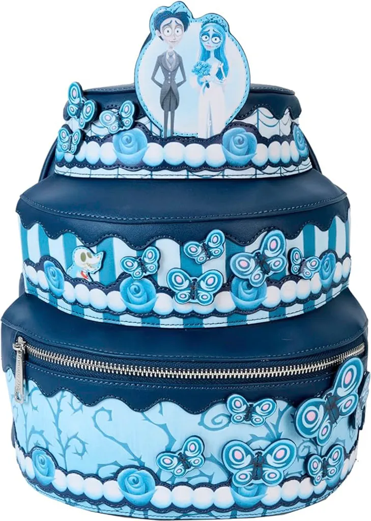 Sac à dos Corpse Bride Wedding Cake Loungefly Robuste et Stylé