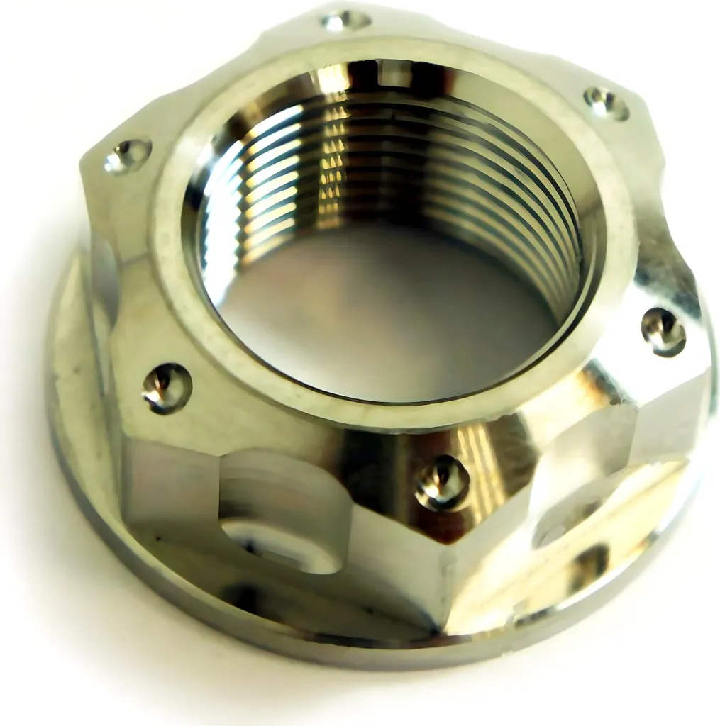 Écrou de blocage en inox V4A anticorrosion JMP M22x1,50mm pour moto