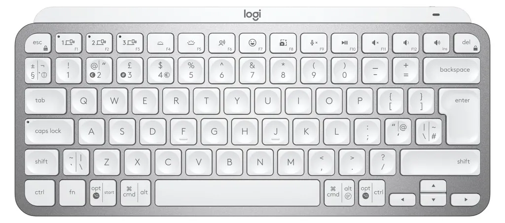 Logitech MX Keys Mini For Business Clavier Sans Fil QWERTY Compact Gris