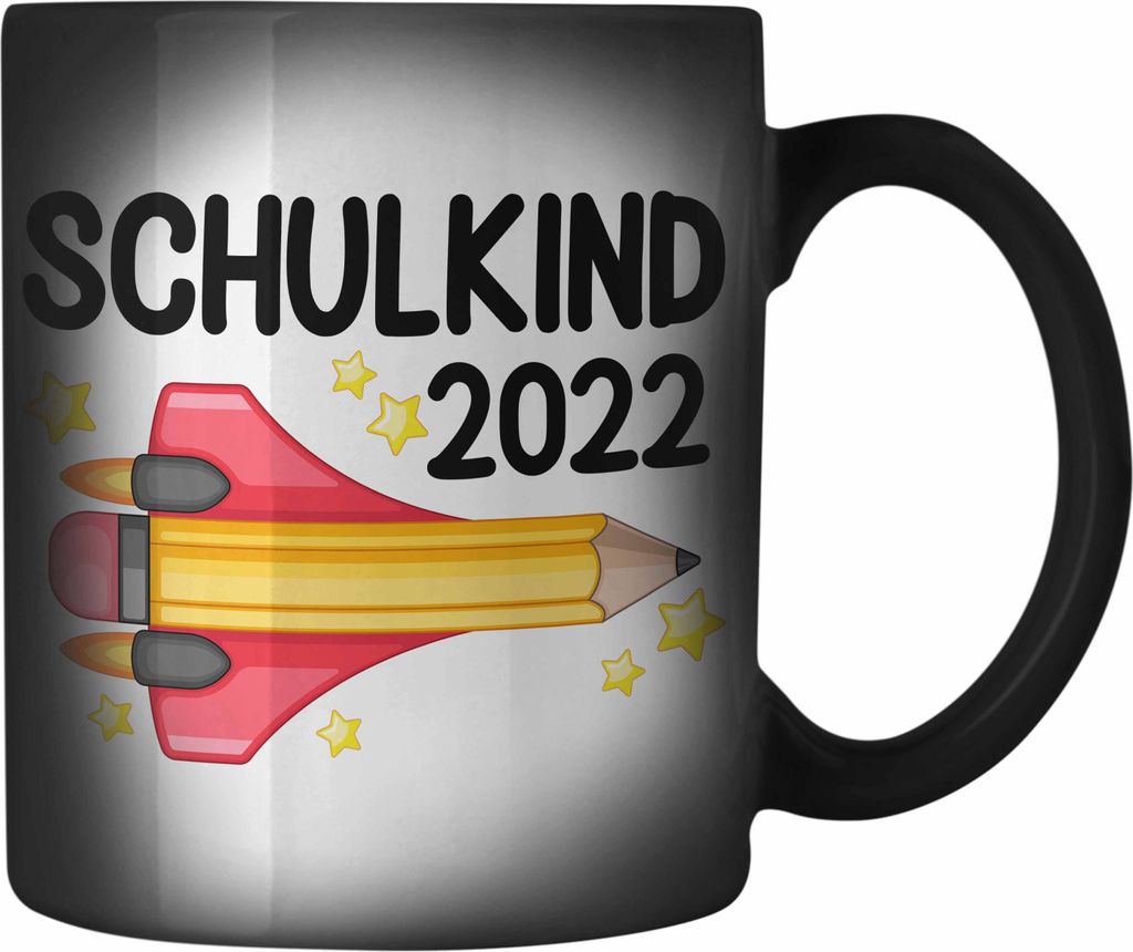 Trendation - Einschulung Junge Mädchen Geschenk Schultüte Füllung Farbwechsel Zauber-Tasse Schulstart 1. Schultag Schuleinführung Schulanfang G...