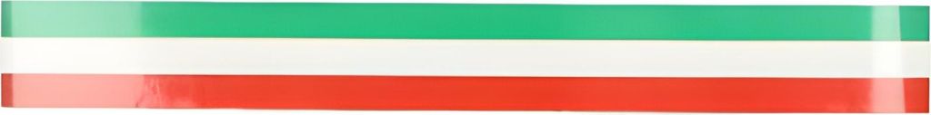 Aufkleber Universal flag italy 3x23cm