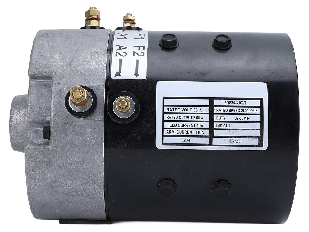 36 V elektrischer Fortschrittsmotor 73124 G08, hohe Geschwindigkeit, 2,0 PS, 2600 U/min, programmierter Ersatz für E-Z-GO TXT PDS