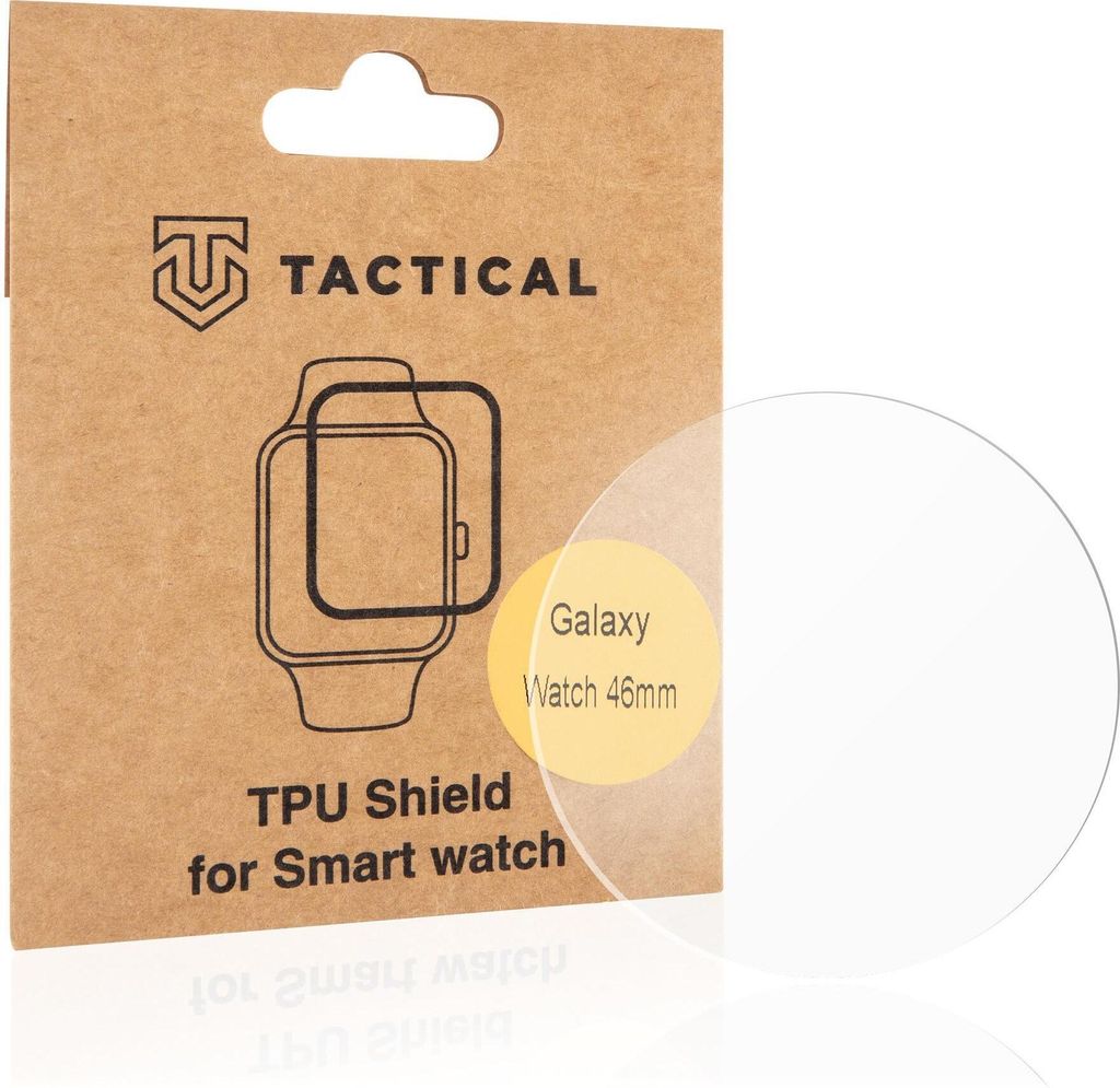 Taktische TPU Folie/Uhren fr Samsung Galaxy Watch 46mm - Durchscheinend KP8557